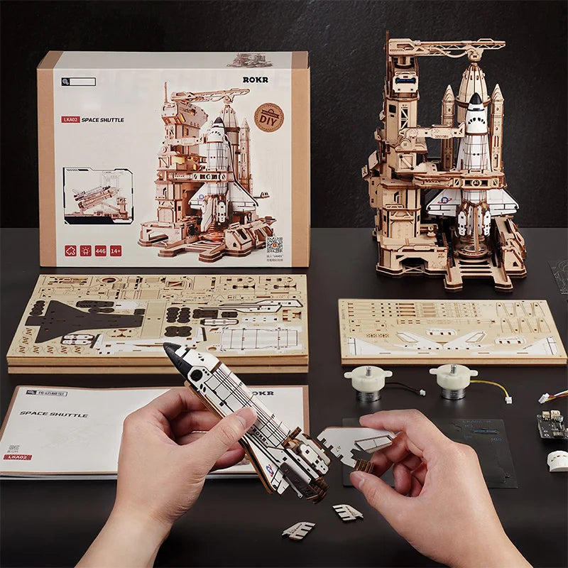 Space Shuttle – 3D Wooden Puzzle