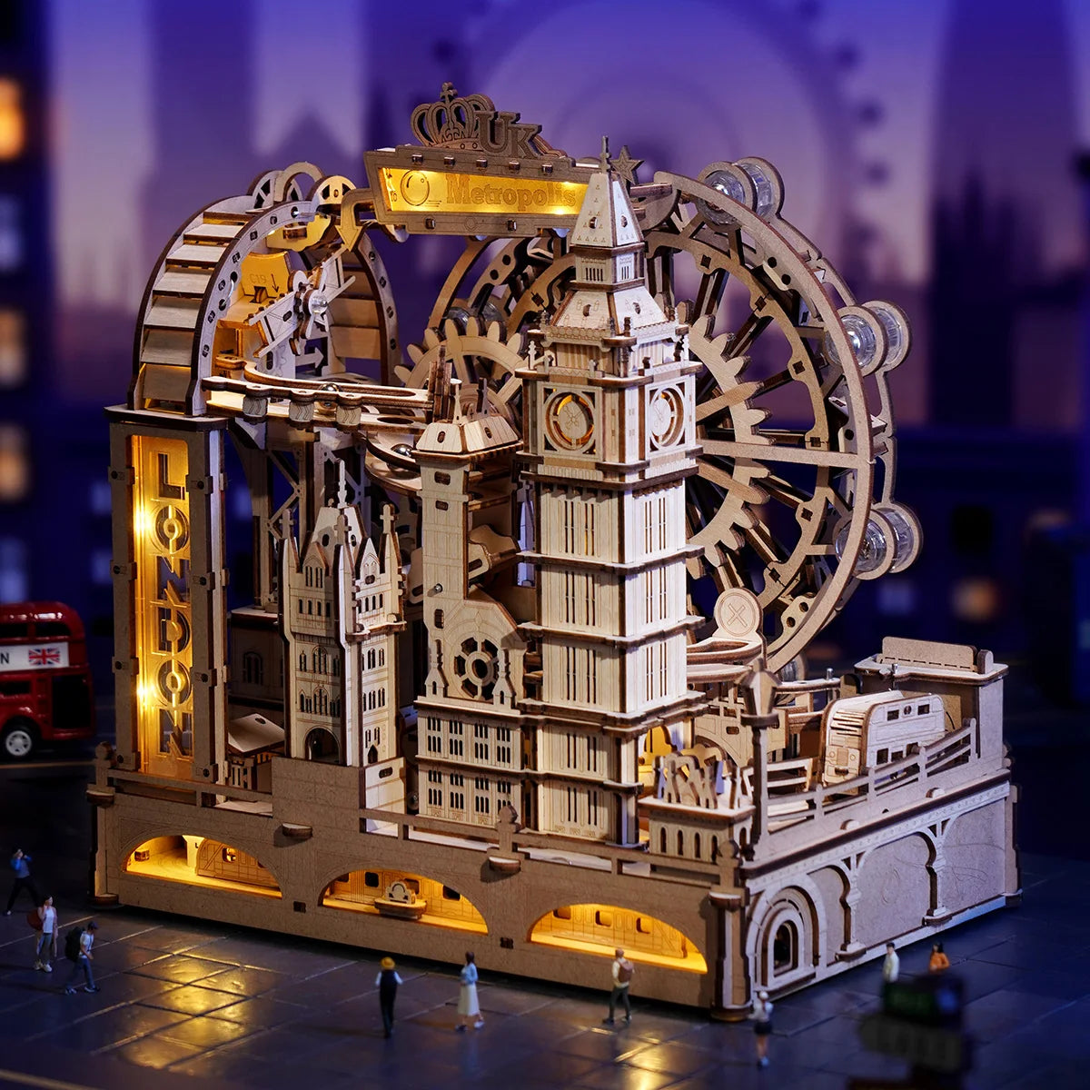 London Marble Run – Marble Travel 3D Wooden Puzzle