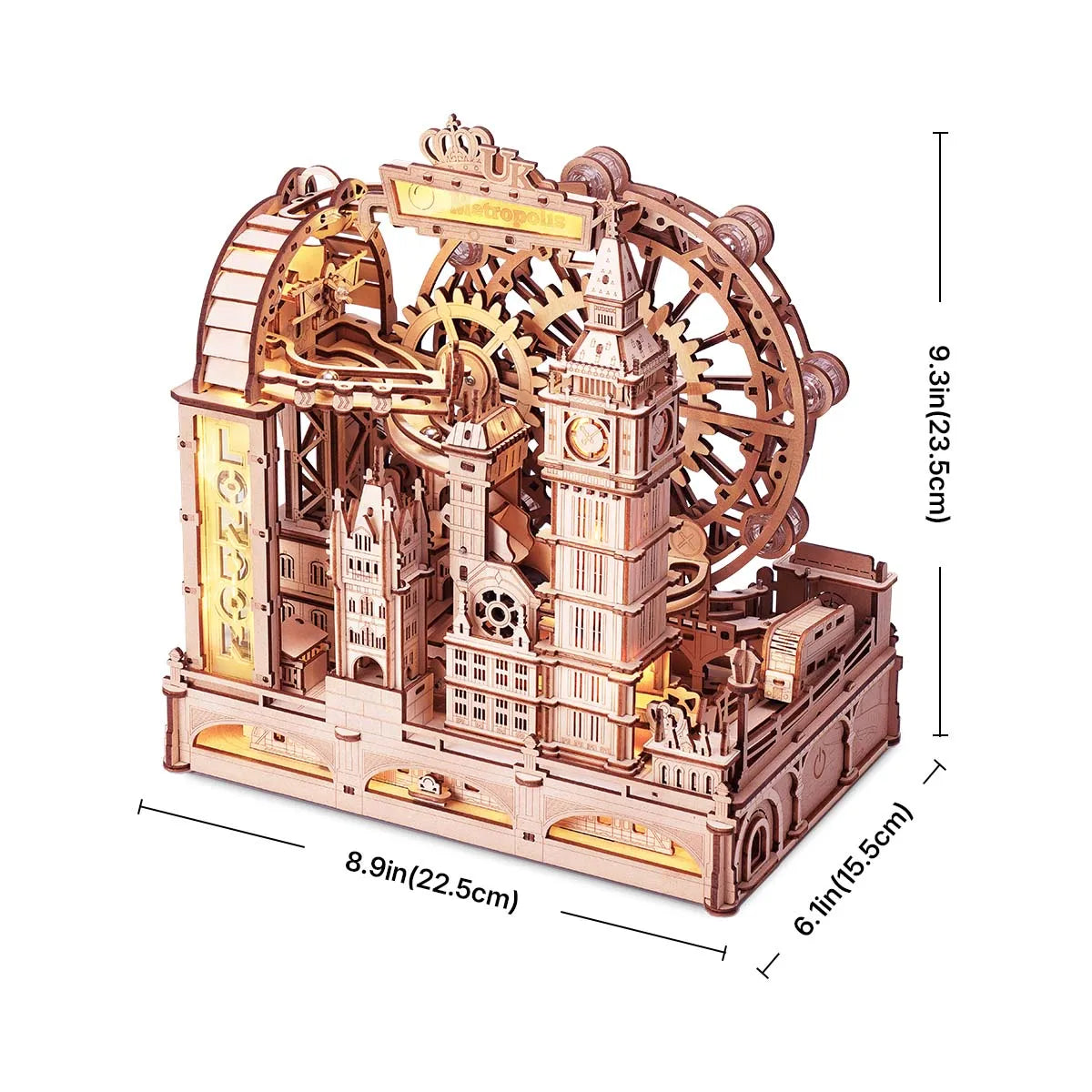 London Marble Run – Marble Travel 3D Wooden Puzzle