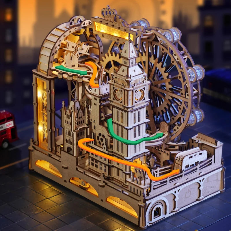 London Marble Run – Marble Travel 3D Wooden Puzzle