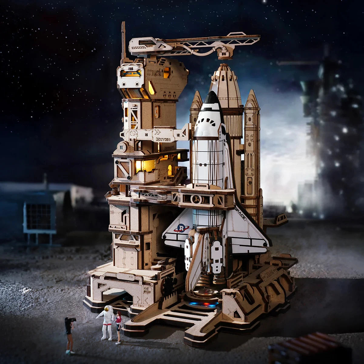 Space Shuttle – 3D Wooden Puzzle