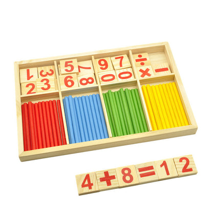 Montessori Early Maths Wooden Board – Numbers & Counting