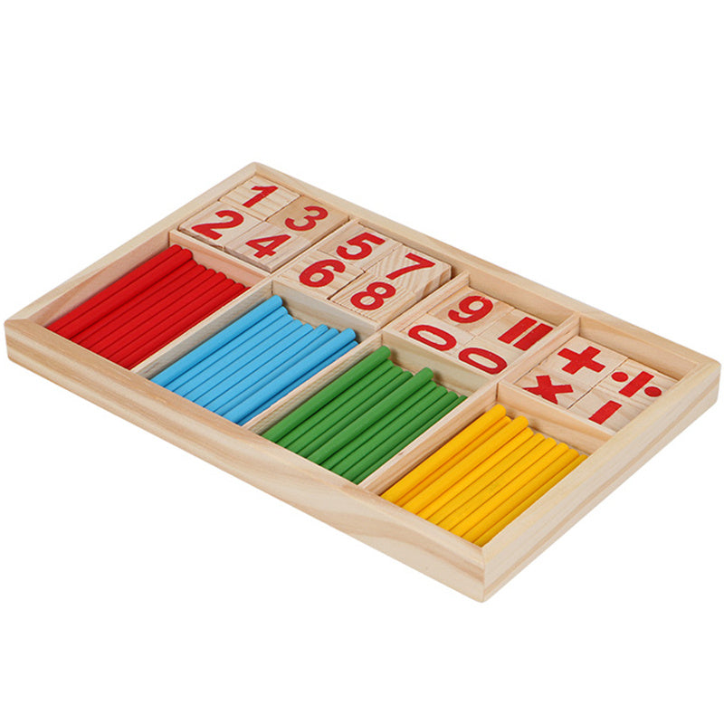 Montessori Early Maths Wooden Board – Numbers & Counting
