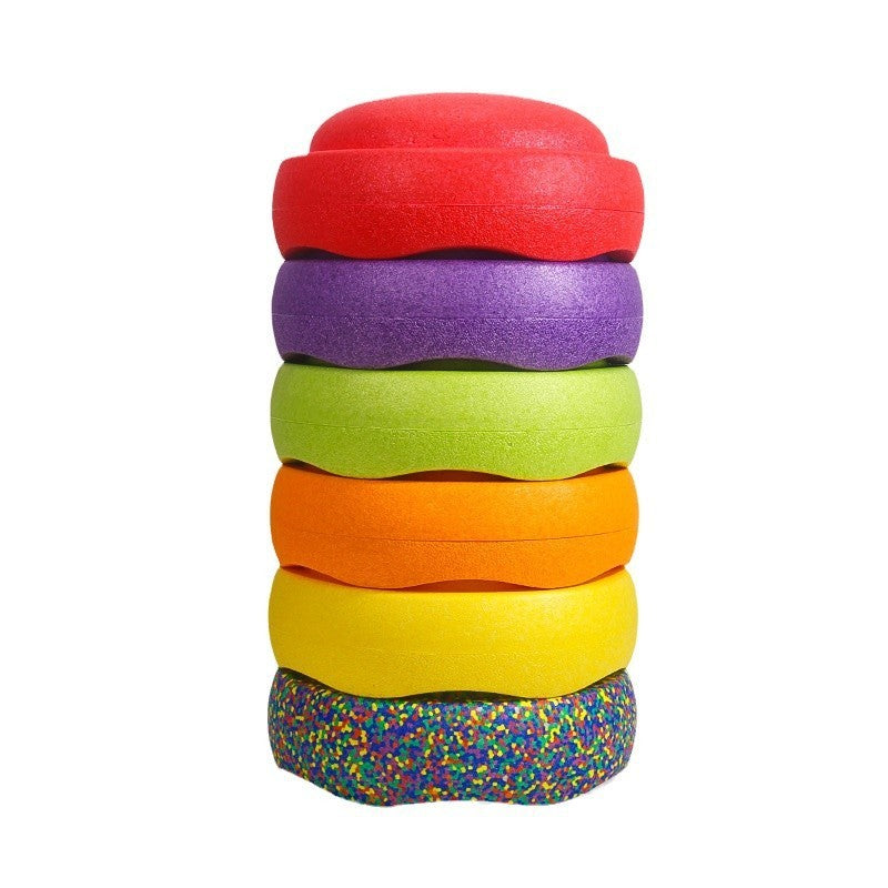 Rainbow Stepping Stone – Sensory Balance Toy