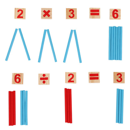 Montessori Early Maths Wooden Board – Numbers & Counting