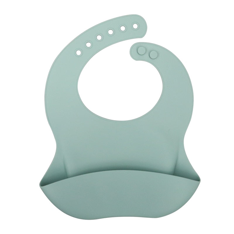 Practical Silicon Baby Bibs - Stylish, Waterproof - Ultimate Solution