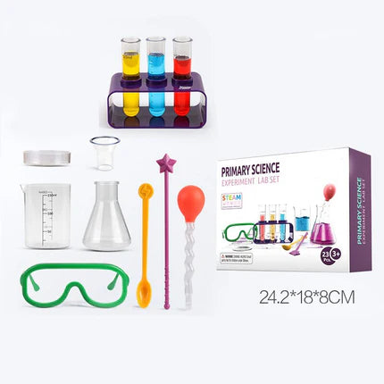 Explore Science & Technology: Kids Chemistry Lab & DIY Remote Control Racing Kit