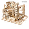 3D Wooden Puzzle 4 Varieties Robotime ROKR Marble Run Waterwheel DIY