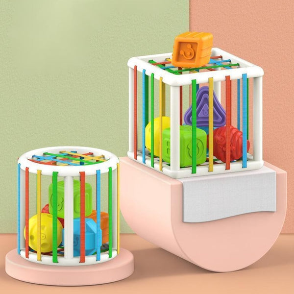 Explore and Learn with Colourful Shape Blocks Sorting Game