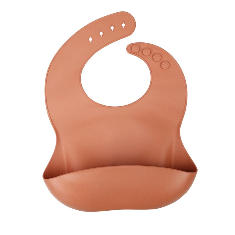 Practical Silicon Baby Bibs - Stylish, Waterproof - Ultimate Solution