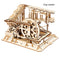 3D Wooden Puzzle 4 Varieties Robotime ROKR Marble Run Waterwheel DIY