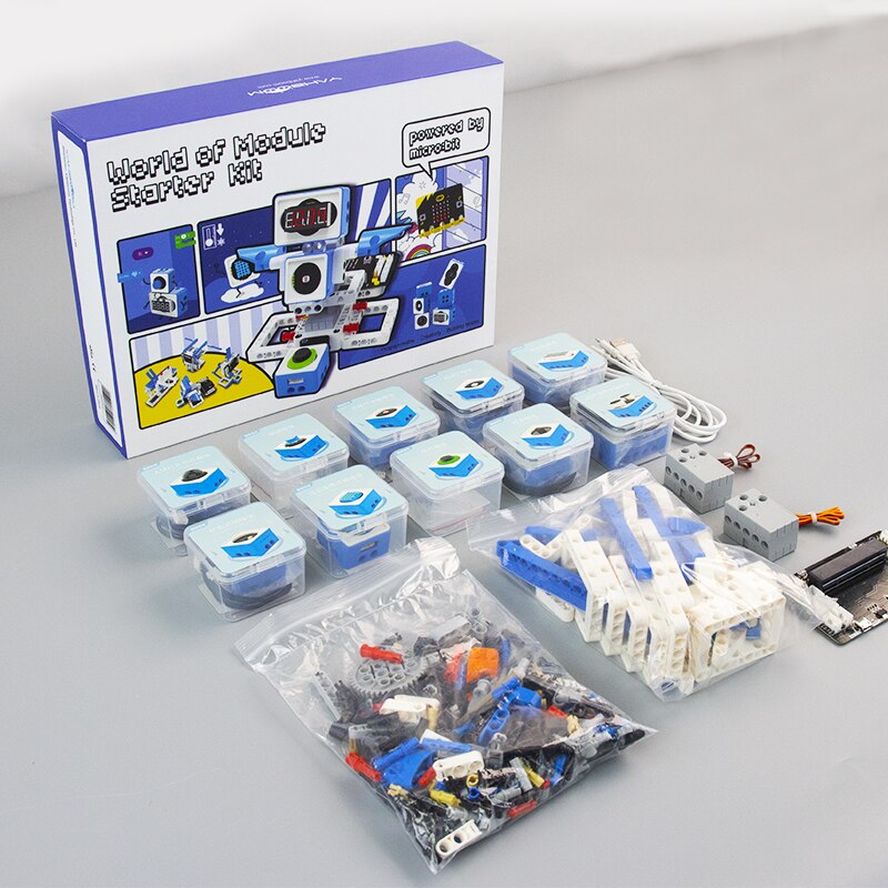 21 in 1 Microbit V2 Robotics Kit: Build, Program, and Explore