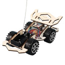 DIY Kids Remote Control Electric Wooden Racing Toys - Innovative Technology & Wireless Four-Wheel Drive