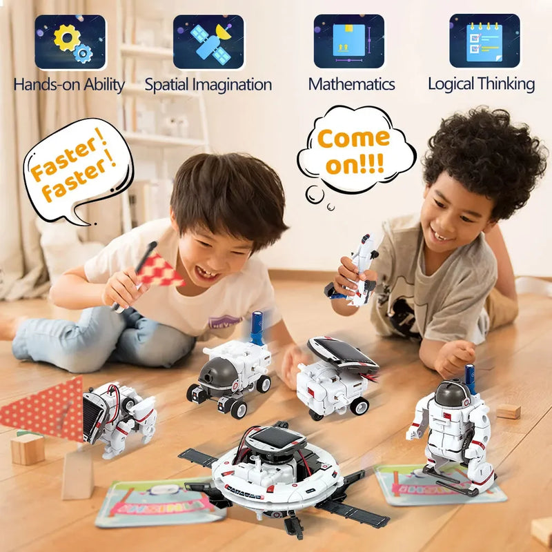 STEM Solar Robot Educational Science Kits - Technology & Learning Development Toys for Kids