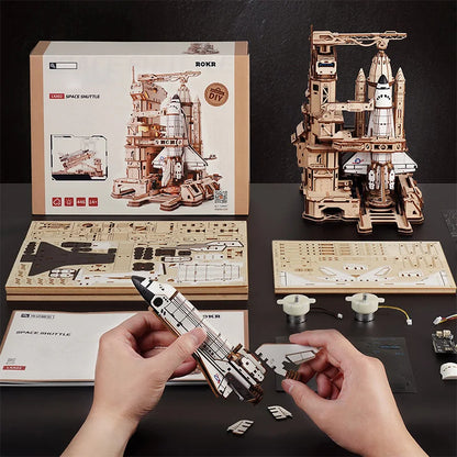 Space Shuttle – 3D Wooden Puzzle