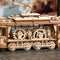 classic city tram car 3d wooden puzzle