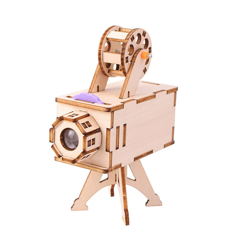 3D Wooden Puzzle DIY Projector Science Experiment STEM Project Kit