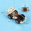 DIY Kids Remote Control Electric Wooden Racing Toys - Innovative Technology & Wireless Four-Wheel Drive