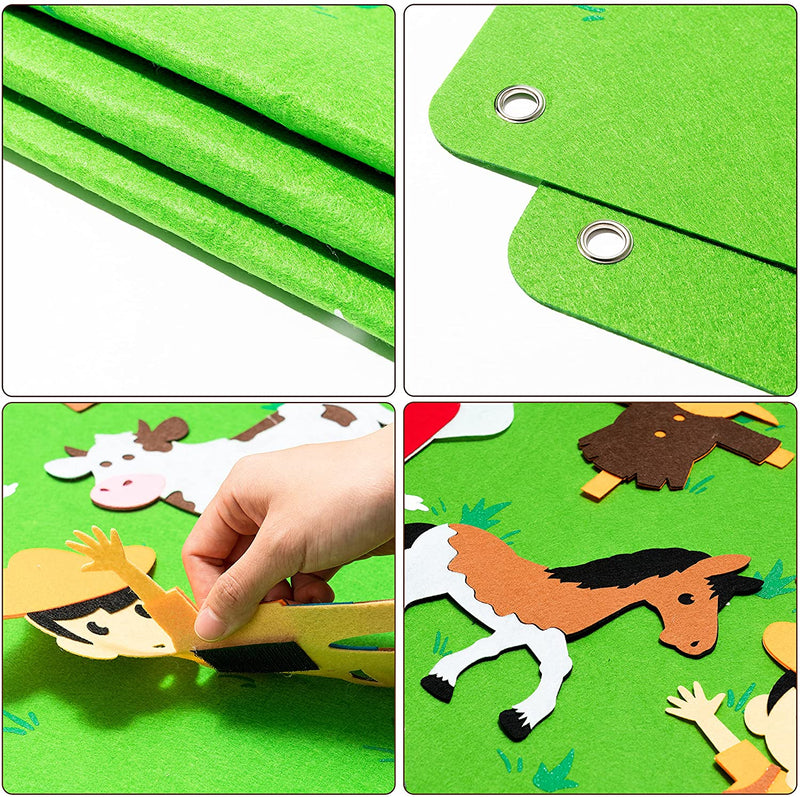 Spark Your Child's Imagination with our Large Montessori Felt Board Set