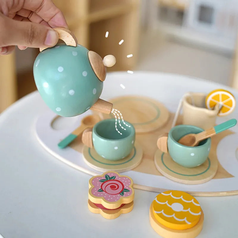 Afternoon Wooden Tea Set – Pretend Play Toy