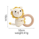 Music Rattle Crochet Animal Rattles - Montessori Children