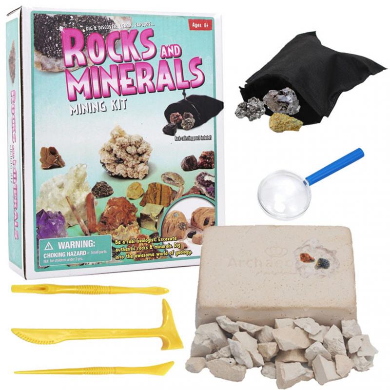 Unearth Ancient Mysteries with DIY Crystal Treasure Excavation Kit