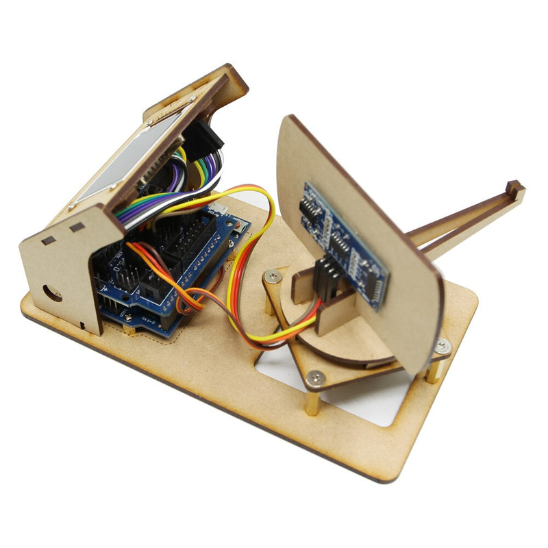 Mini Radar Detection Robot Kit