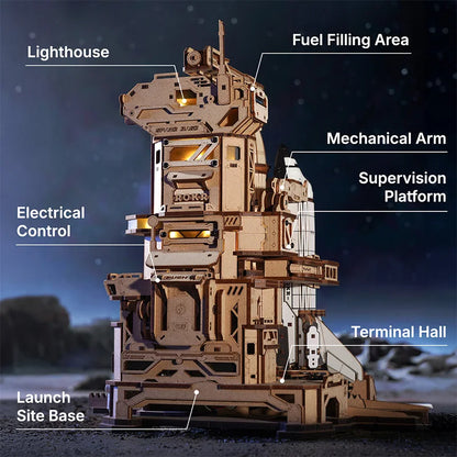 Space Shuttle – 3D Wooden Puzzle