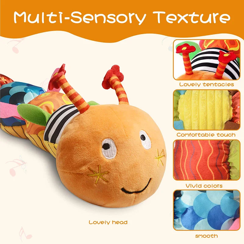 Baby Musical Worm Toy – Engaging Plush Companion for Early Development