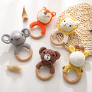 Music Rattle Crochet Animal Rattles - Montessori Children