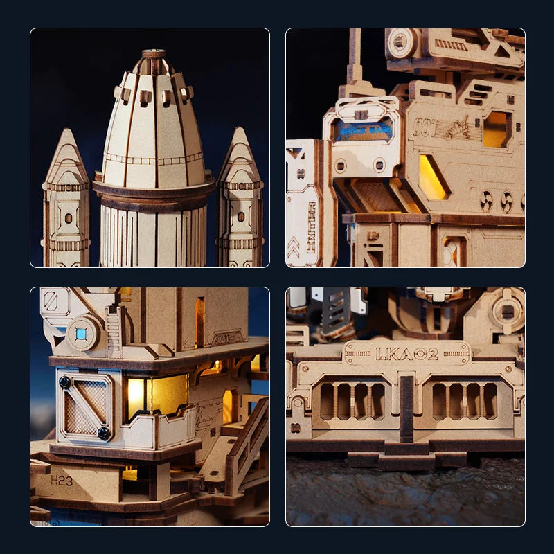 Space Shuttle – 3D Wooden Puzzle