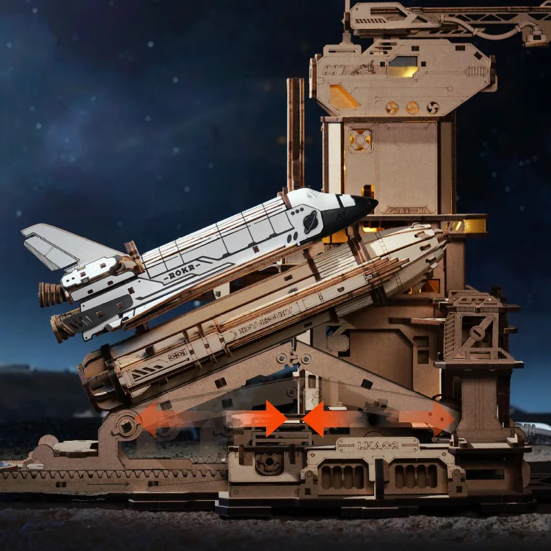 Space Shuttle – 3D Wooden Puzzle
