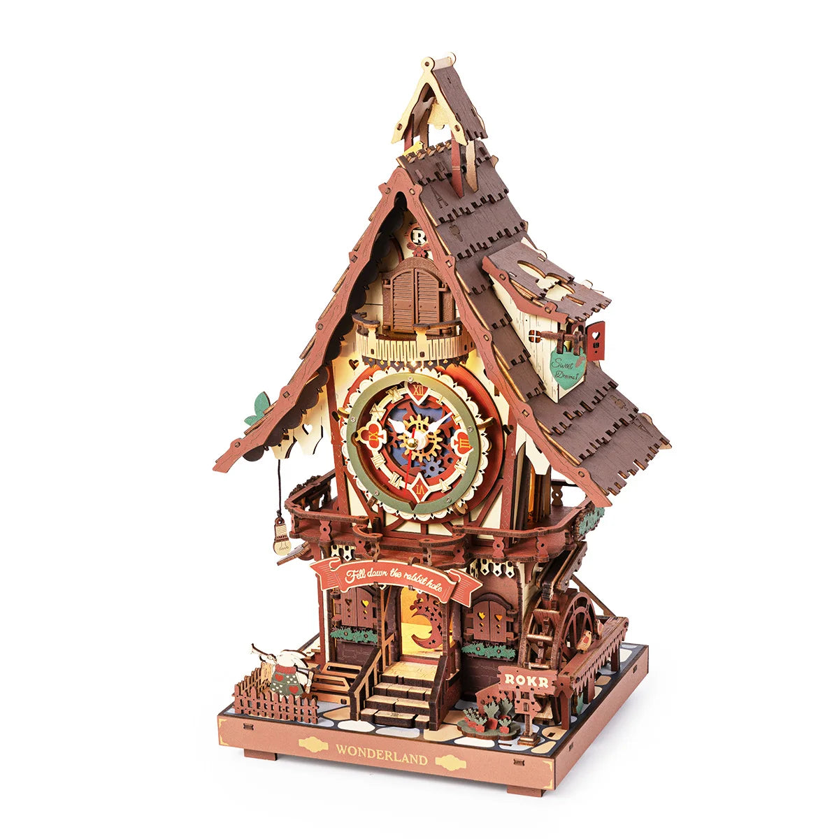 Cuckoo Clock – Mechanical 3D Wooden Puzzle