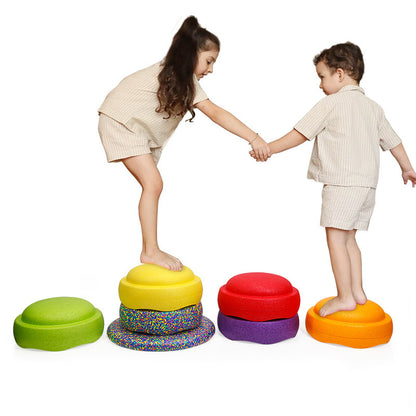 Rainbow Stepping Stone – Sensory Balance Toy