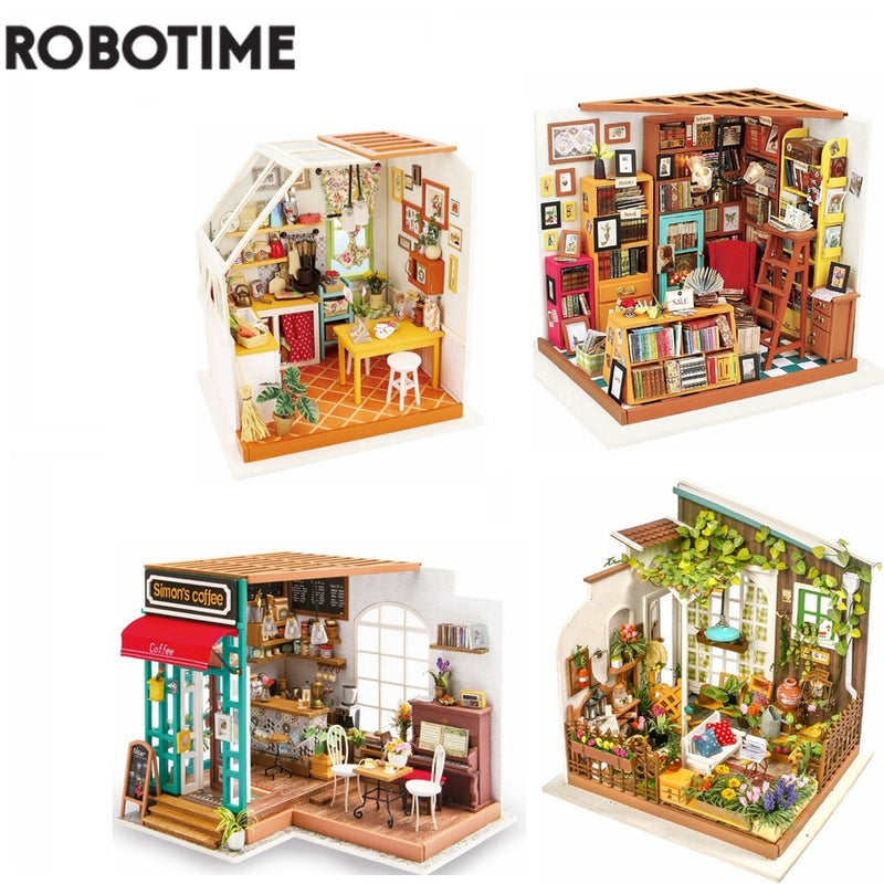 Robotime DIY House with Furniture - Create Your Own Epic Dollhouse