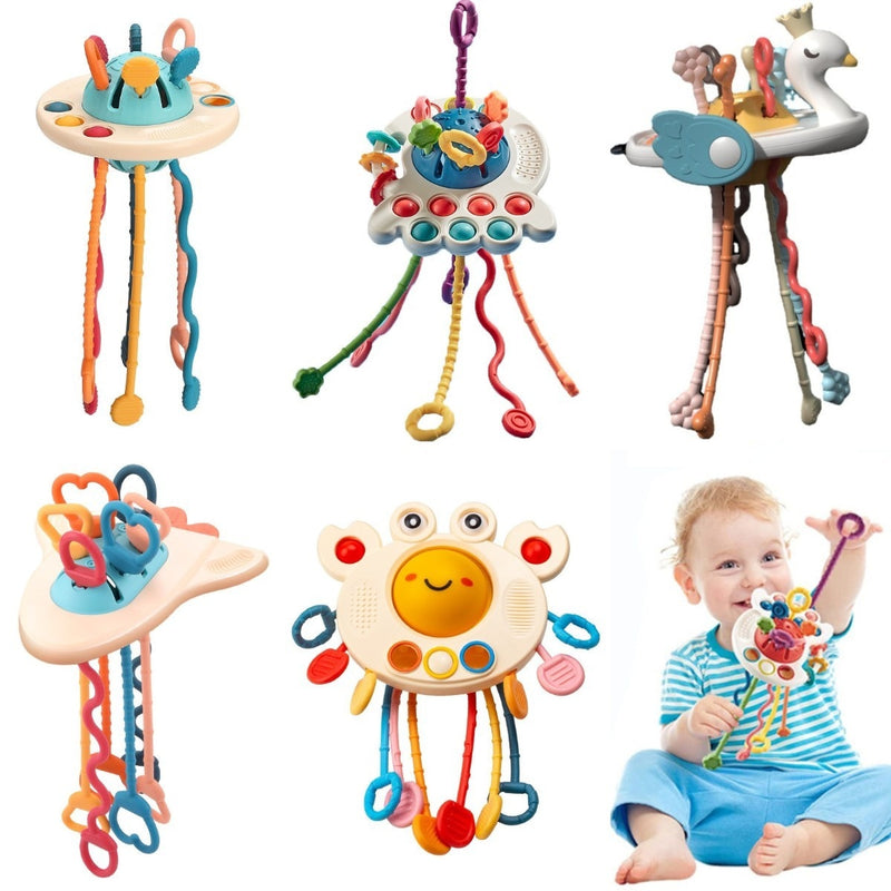 Hochet sensoriel Montessori 3 en 1 - BABY SPINNER – Nayliss